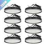 (8pack) 200w 30000lm (eqv. To 1000w Hps/mh) Led Ufo High Bay Light 120v Kukuppo. Fixed Price $510.72.