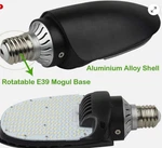54w Led Retrofit Paddle Lamp, E39 Mogul Base, 7560 Lumen, 5000k, Parking Lot. Fixed Price $45.00.