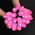 Delight 25 Pack C9 Led Christmas Light Bulbs Replacement Pink Ul Listed Decor. Fixed Price $39.90.