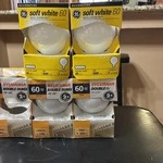 2 Ge 60w Norm Life, Sylvania Decor Globe Double Life Bulbs 4 Pack Med Base. Fixed Price $22.50.