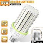 480v 100w Led Corn Light Bulbs E39 Base Commercial Warehouse High Bay Lighting. Fixed Price $63.22.