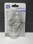 Ge 40-watt, Appliance Bulb, Medium Base, A15 Bulb Shape, 2-pk, 120-volt. Fixed Price $12.99.