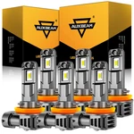 Auxbeam H9 H11 Led Headlight High Low Fog Light Bulbs Kit Super Bright White. Fixed Price $77.89.
