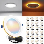 Sunco 24 Pack 6 Inch Led Recessed Light With Night Light, Flush Mount Ceiling.... Fixed Price $241.22.