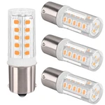 4pcs Ba15s Led Bulb P21w 12v 24v, 1141 Bayonet Single Contact Base F.... Fixed Price $19.74.