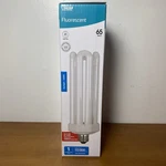 Feit Electric 65w Cfl Bulb 300w Eq 6500k Daylight Quad Tube With Adapter. Fixed Price $22.50.