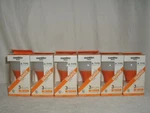 Box Of 6 Sunlite Led A Type Medium Base Orange Light Bulbs 3 Watts. Fixed Price $39.96.