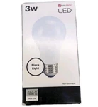 Utilitech A19 Black Decorative Led Light Bulb Party Standard W. Fixed Price $6.60.