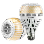 2x Sansi 250w Equivalent Led Light Bulbs Dimmable 27w A21 E26 Bulb For Home. Fixed Price $35.99.