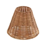 Aspen Creative 51003 Empire Clip-on Chandelier Lamp Shade, Natural Rattan, 3"---. Fixed Price $111.25.