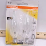 (2-pk) Sylvania Reveal Energy Smart Bright Indoor Flood Light Bulb Med Base R30. Fixed Price $6.85.