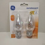 Ge Auradescent Multi-use Bulbs Flame 40w 350 Lumens New. Fixed Price $25.00.