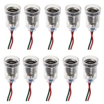 Gutreise 10 Pack Led Screw-mount E10 Small Bulbs Holder With Wire Socket For .... Fixed Price $14.19.
