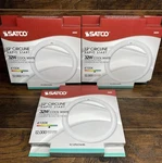 Satco S6503 12 Circline Fluorescent Lamp 32w T9 4-pin 4100k Lot Of 3. Fixed Price $26.99.