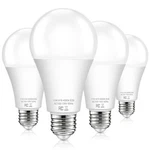 Tobusa Dusk To Dawn Sensor Light Bulb Outdoor, A19 Led Bulbs Auto On Off 100 .... Fixed Price $31.98.