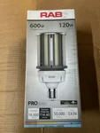 Rab Corn Cob 120w 5000k Ex39 Mogul Base Led Hid Retrofit Lamp - Replaces 600w Mh. Fixed Price $133.40.