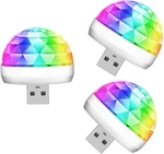 Usb Mini Disco Ball Party Lights, Dj Stage Strobe Portable Led Car At.... Fixed Price $16.93.