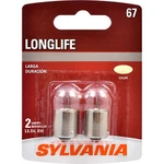 Sylvania 67 Long Life Miniature Clear Bulb, 67ll Bp2, 2-pk. -. Fixed Price $5.00.
