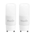 Silverlite 5w(13w Cfl Equivalent) Led Stick Pl Bulb Gu24 Base, 550lm, Cool Wh.... Fixed Price $25.16.