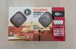 Sylvania Double Life 40w Soft White Light Bulbs 4 Pack A19 New Sealed. Fixed Price $19.95.
