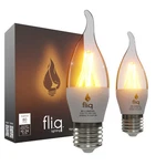 Fliq Led Flame Light Bulb 2 Pack 2w 4 Modes Flickering .... Fixed Price $63.45.