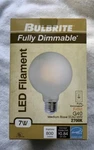 (2) Bulbrite Light Bulb Fully Dimmable Frost 7w Medium Base. Fixed Price $20.00.