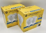 Ge 2pk 24w Ultra Bright Br30 Led Indoor Floodlight Daylight (4 Bulbs Total). Fixed Price $34.99.