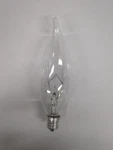 Case Of 25. Ge 40 Cac Clear Candelabra Base. Fixed Price $39.99.