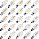 25 Pack Led Night Light Bulbs, C7 Shatterproof Replacement Bulb. Fixed Price $25.32.