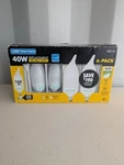 Feit Electric Flame Tip 28214 Replacement Smart Bulb Soft White 40 Watt 6 Pack. Fixed Price $24.90.
