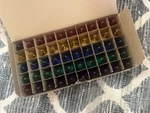 Brightown 50 Pack C9 Led Christmas Light Bulbs Replacement E17 Colorful Clear. Fixed Price $33.73.