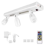 Luxsway Led Track Light Plug In Spotlight, Accent With Remote And 3 Adjust. Fixed Price $45.16.