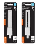 Feit Electric Pl Gx23 Led Tube Light 2700k Soft White 13w Equivalence (2 Pck). Fixed Price $24.99.