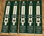 Lot Of 5 Ge Biax S Eco 9w 2 Pin G23 Base Compact Fluorescent Lamp Cfl Bulb. Fixed Price $13.00.