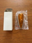 Pm Peterson Mfg 118 Amber Universal Cab Marker Light W/bulb / Base Gasket. Fixed Price $9.25.