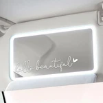 Hello Beautiful Car Rearview Mirror Stickers Decals, Window And .... Fixed Price $10.46.