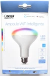 Feit Electric Wi-fi Smart Bulb Br30 Color Changing Led 65w 650 Lumens. Fixed Price $7.99.