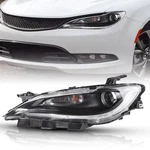 Halogen Headlight Compatible With Chrysler 200 200c 2015 2016 2017. Fixed Price $199.00.