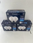 Lot Of 6 Ge Reveal Led G25 Globe Bulbs 60w Eq 2700k Dimmable Vanity New. Fixed Price $49.99.