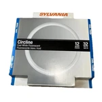 Nos New Sylvania 32w 12 Utility Cool White Circline Fluorescent Light Bulb Nib. Fixed Price $14.99.