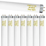 Fluorescent Light Bulbs 48 Inch F40t12 Dl 40w 6500k 8 Pack Amgolibi Tube. Fixed Price $124.99.