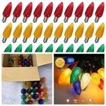 50 Pack C9 Led Replacement Christmas Light Bulb 0.6w Shatterproof Bulbs. Fixed Price $42.00.
