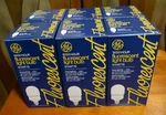 6 Ge 9000 Hour 15 Watt Energy Saving Fluorescent Light Bulb Standard Base Flb15. Fixed Price $55.00.