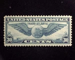 Hs&c: Scott #c24 30c Winged Globe Mint Xf Nh - Us Stamp. Fixed Price $24.99.