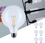 Satco S12488 - 8 Watt G40 Led Globe Light Bulb 3500k 120 Volts (6 Pack). Fixed Price $59.70.