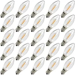 Kgc C9 Led Replacement Christmas Lights Bulbs-0.6w Equivalent To 7w, Warm Whi.... Fixed Price $29.13.