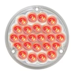 Back Of Cab Led Light Pearl Clear Lens 24 Red Leds 1156 Socket 4 Gg#76153. Fixed Price $37.17.