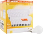 24 Pack Sylvania 8.5 Watt 60 Equivalent A19 Led Light Bulb In 2700k. Fixed Price $29.99.