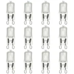 12 Pack Sunlite 60 Watt, Single Ended T3.5, G9 Bi-pin Base, Frost. Fixed Price $29.65.