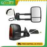 Tow Power Heated Signal Side View Mirrors Pair For 2003-2007 Chevy Gmc. Fixed Price $94.46.